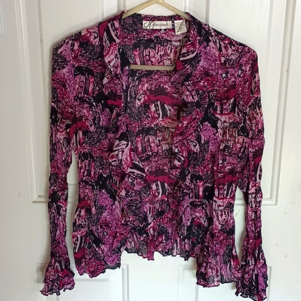 Open Front Cardigan Top